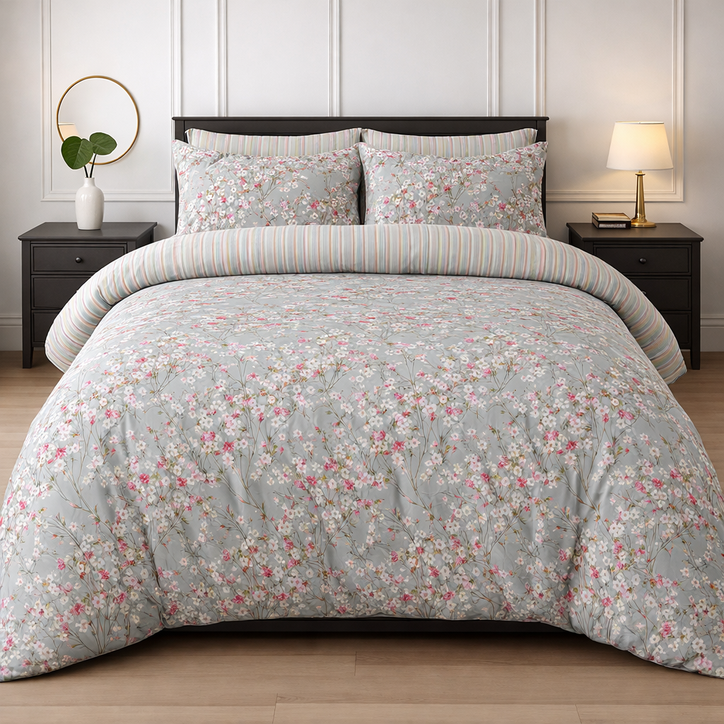 Winter Quilt/Razai Set SH-50 (Heavy polyester Filling)