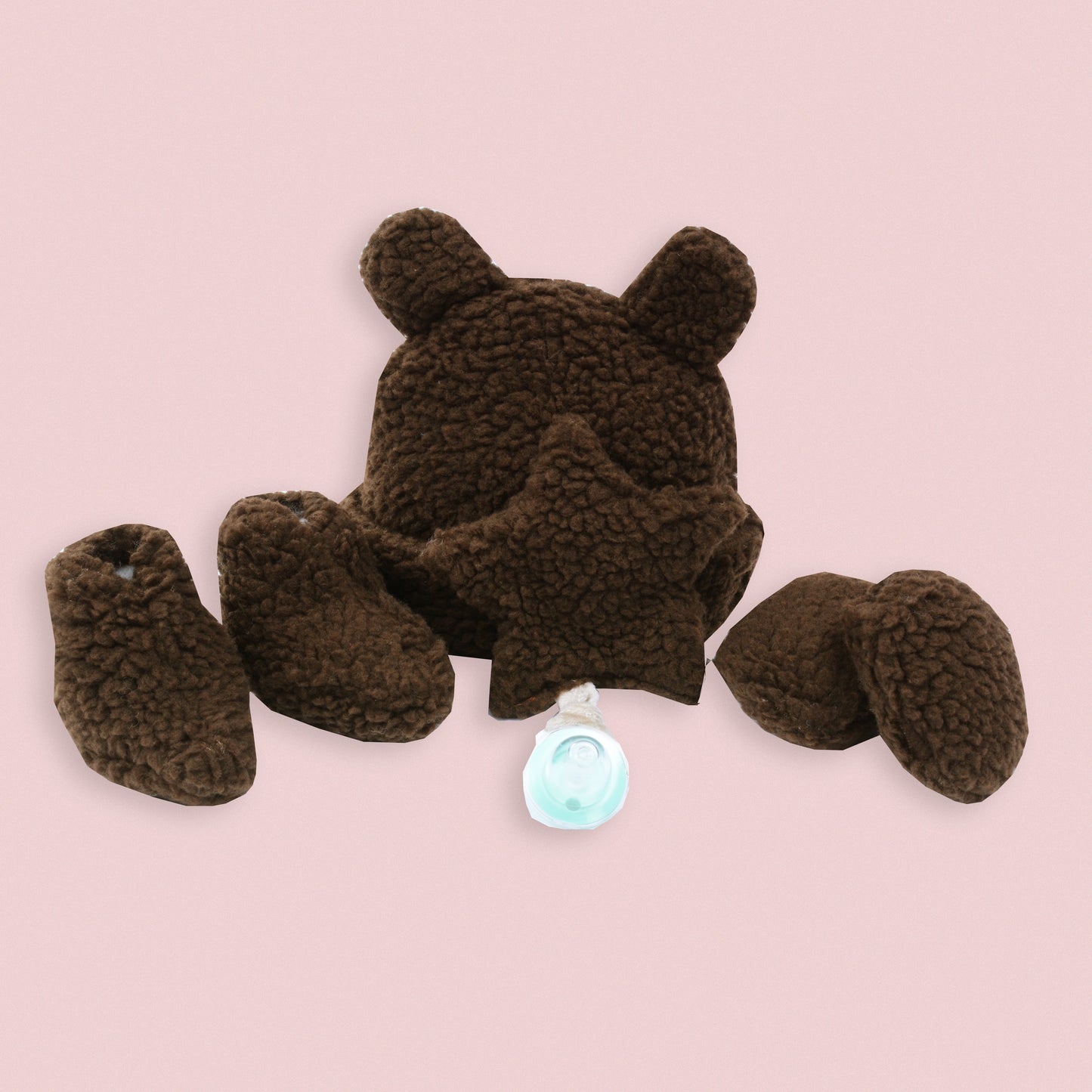 Sherpa Baby Nest Set-Brown
