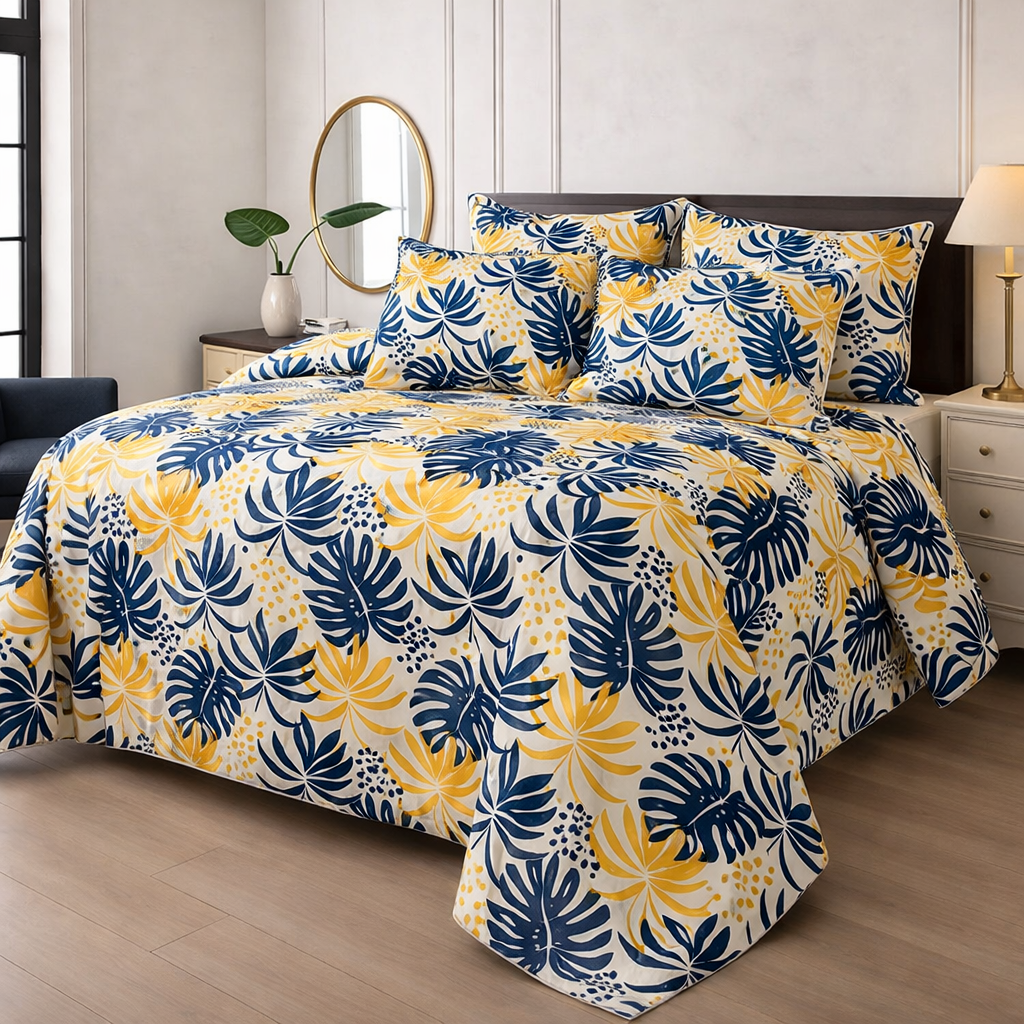 Winter Quilt/Razai Set SH-61 (Heavy polyester Filling)