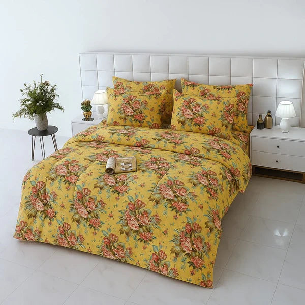 Winter Quilt/Razai Set SH-54 (Heavy polyester Filling)