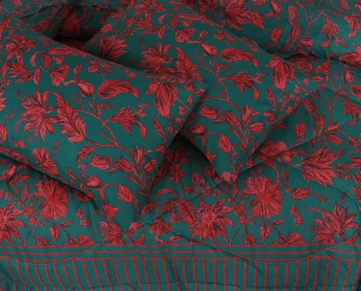 Winter Quilt/Razai Set SH-31 (Heavy polyester Filling)