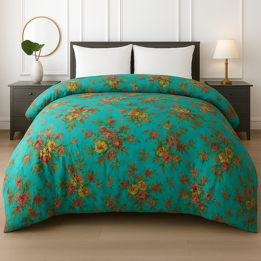 GREEN SKIN - ONLY KING SIZE WINTER RAZAI (HEAVY FILLING)