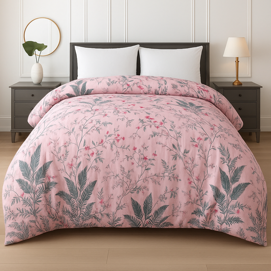 B.B PINK - ONLY KING SIZE WINTER RAZAI (HEAVY FILLING)