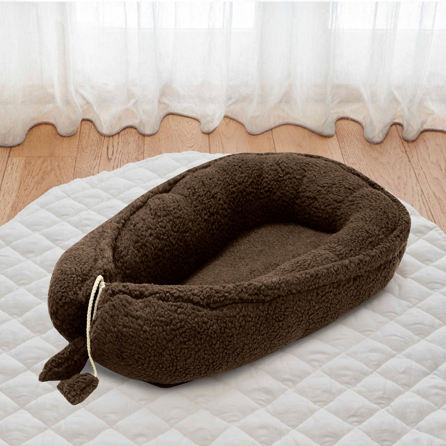 Sherpa Baby Nest Set-Brown