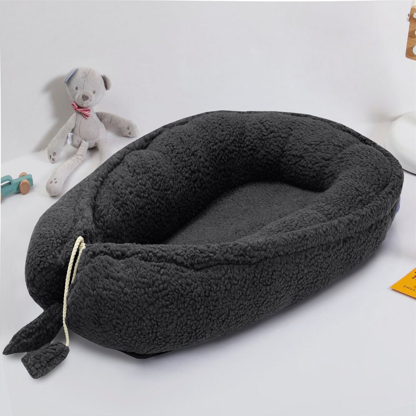 Sherpa Baby Nest Set-Black