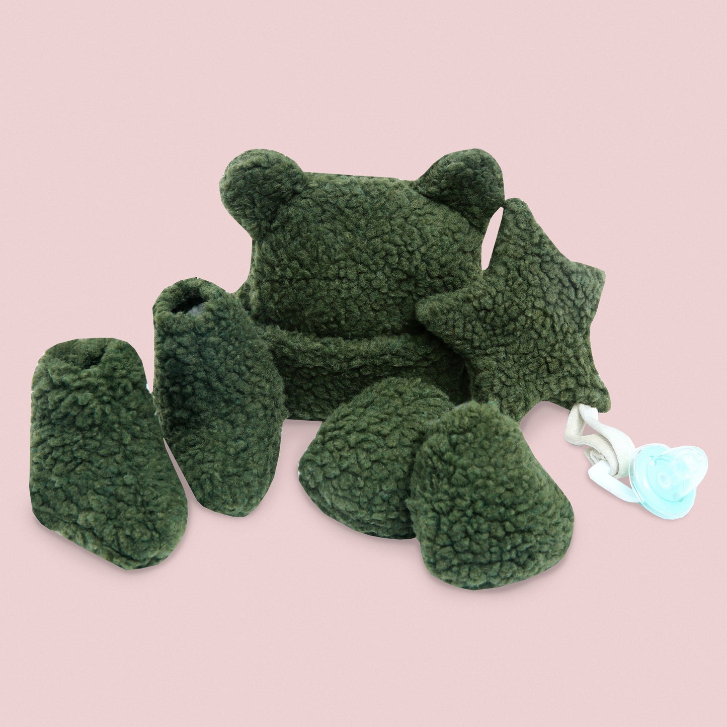 Sherpa Baby Nest Set-Green