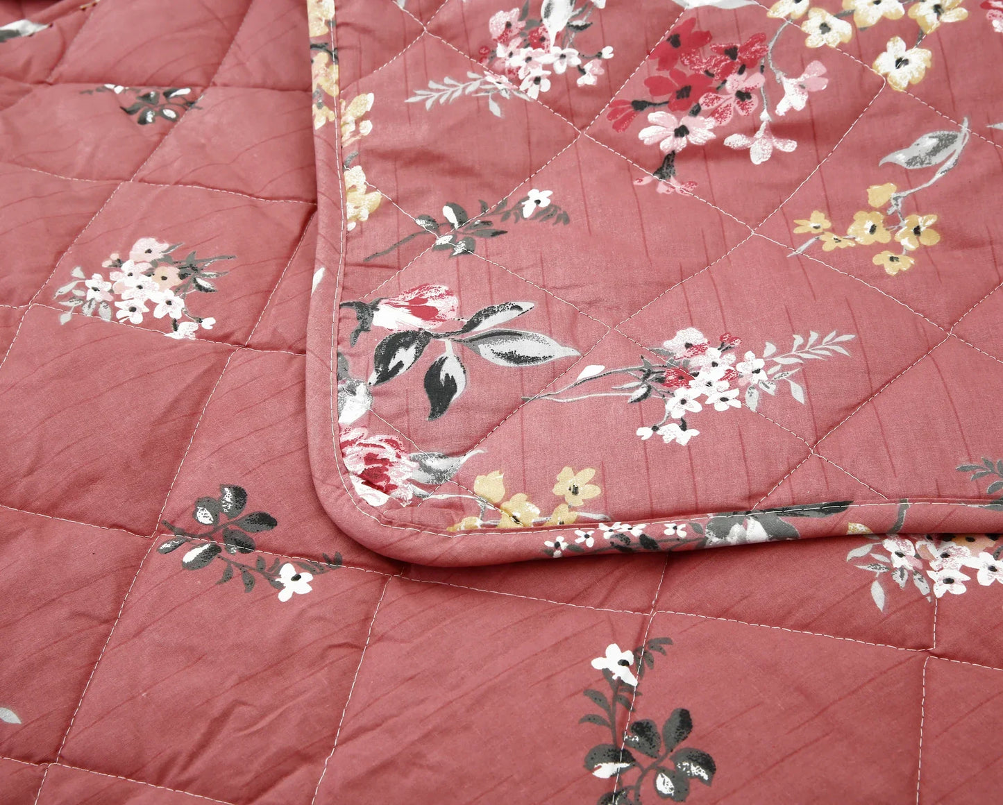 PINK COTTON COMFORTER SET-7PCS