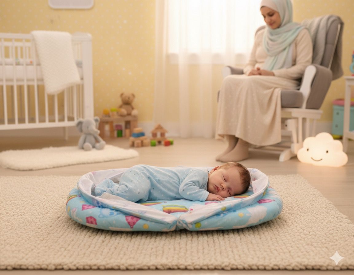 Printed Baby Mosquito Net- Air Balloon