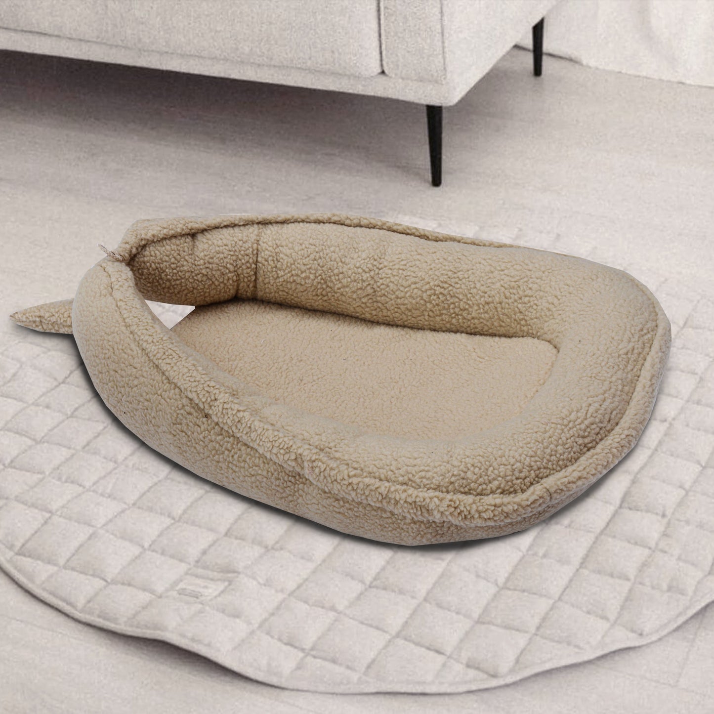 Sherpa Baby Nest Set-Beige