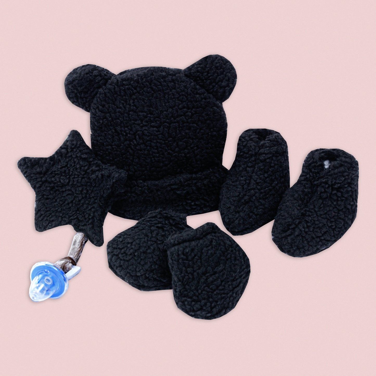 Sherpa Baby Nest Set-Black