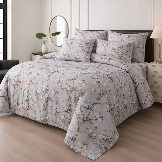 Winter Quilt/Razai Set SH-52 (Heavy polyester Filling)