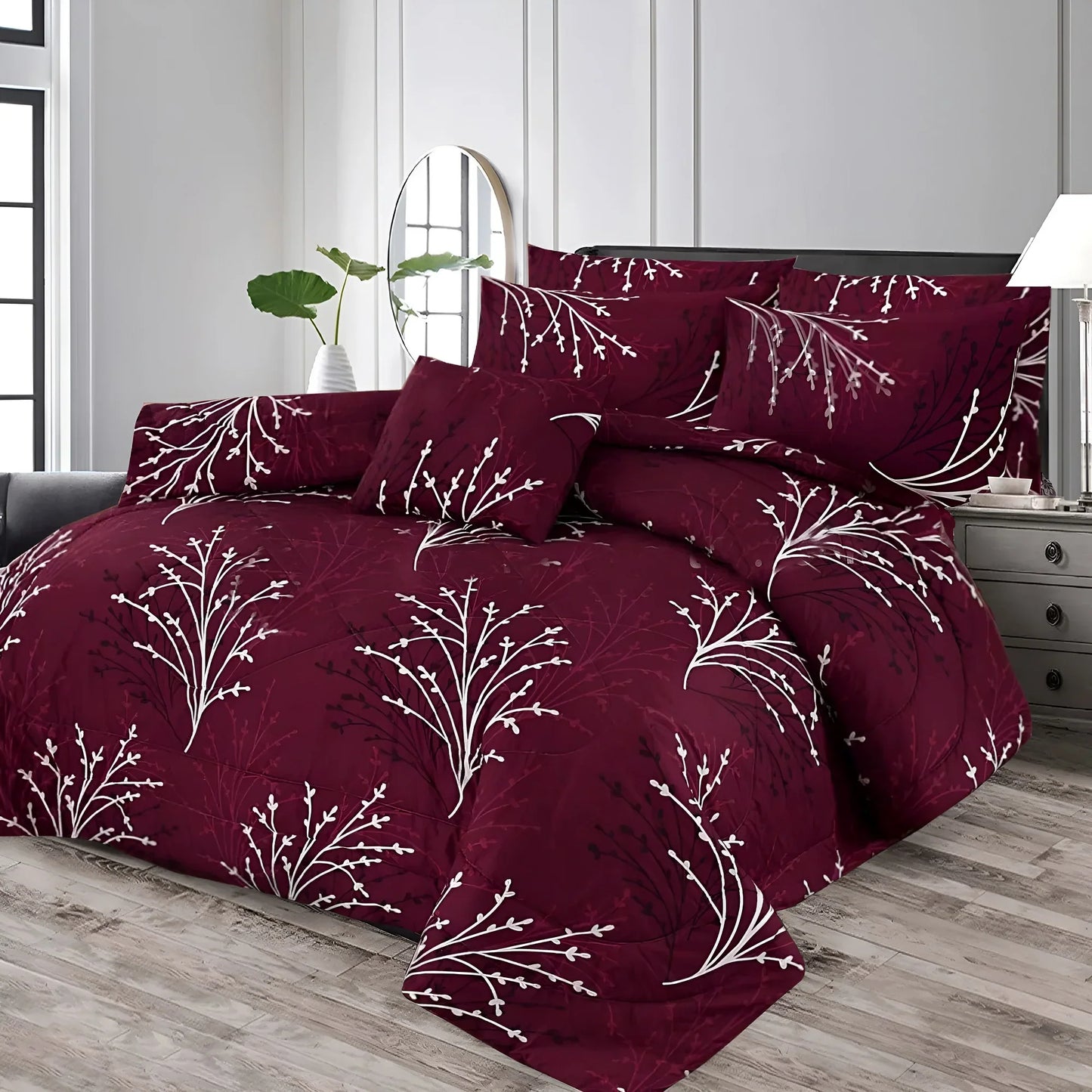 ASH-1031  COTTON COMFORTER SET-7PCS