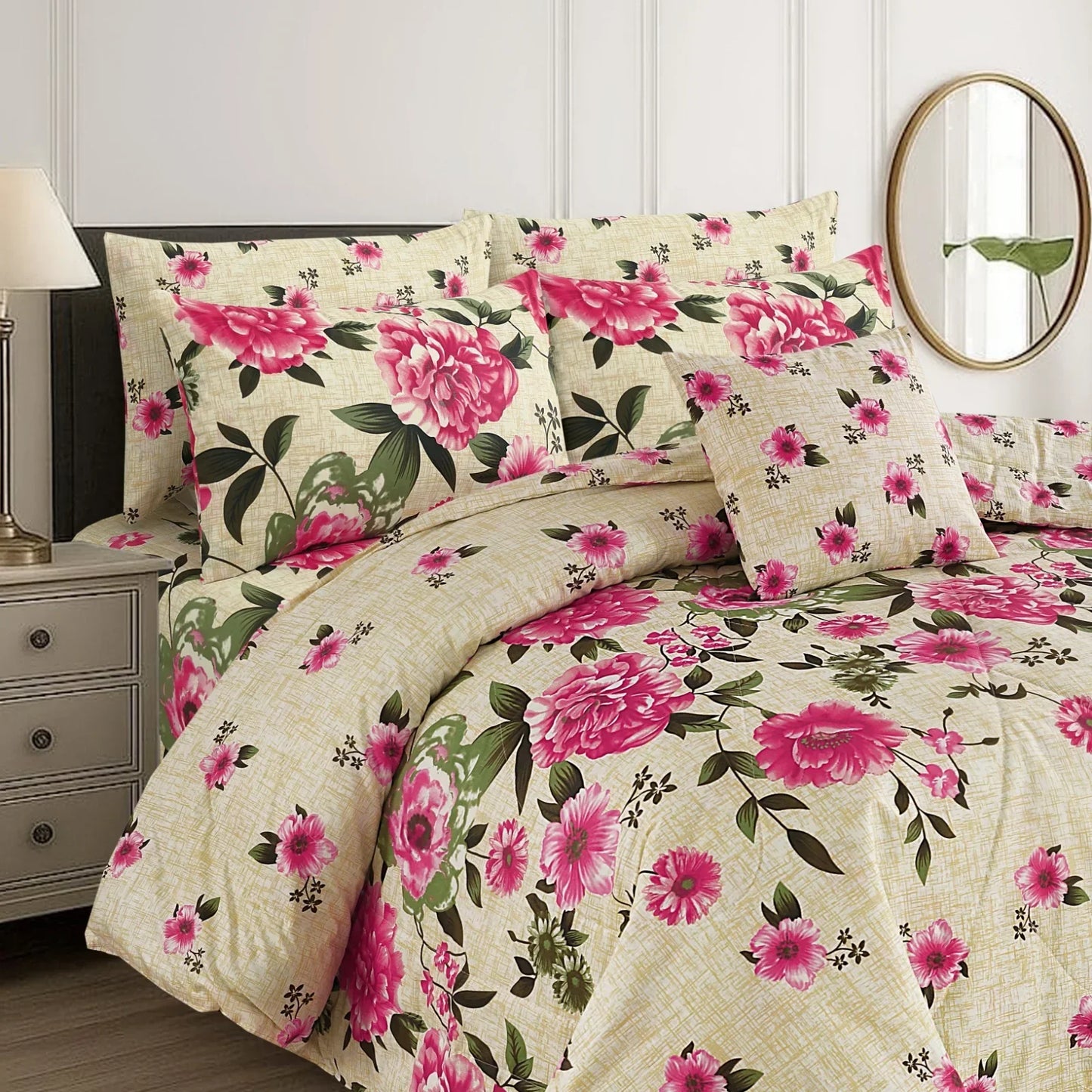 ASH-1029  COTTON COMFORTER SET-7PCS