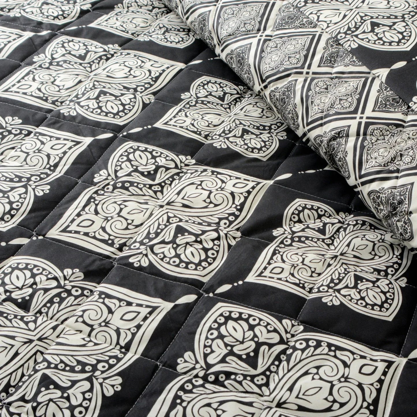 BLACKO COTTON COMFORTER SET-7PCS