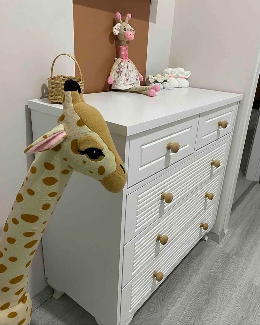 Wooden Baby Drawer-White