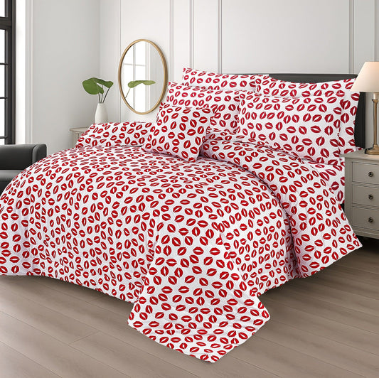 LIPS COTTON COMFORTER SET-7PCS