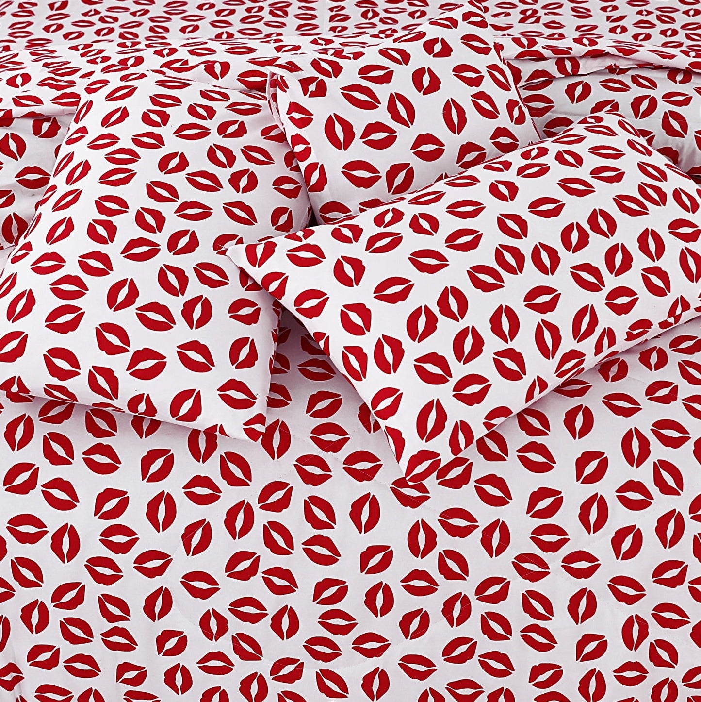 LIPS COTTON COMFORTER SET-7PCS