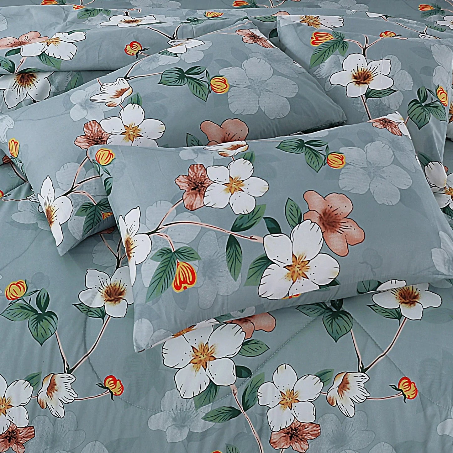 Winter Quilt/Razai Set SH-49 (Heavy polyester Filling)