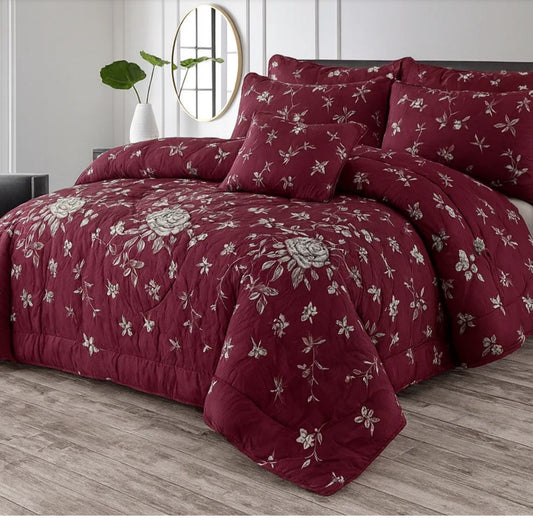 Winter Quilt/Razai Set SH-27 (Heavy polyester Filling)