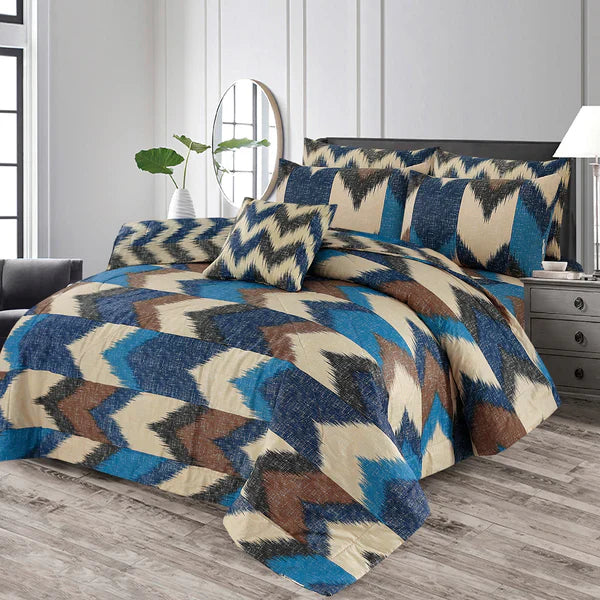 ZIK.K COTTON COMFORTER SET-7PCS