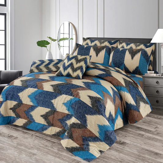 ZIK.K COTTON COMFORTER SET-7PCS