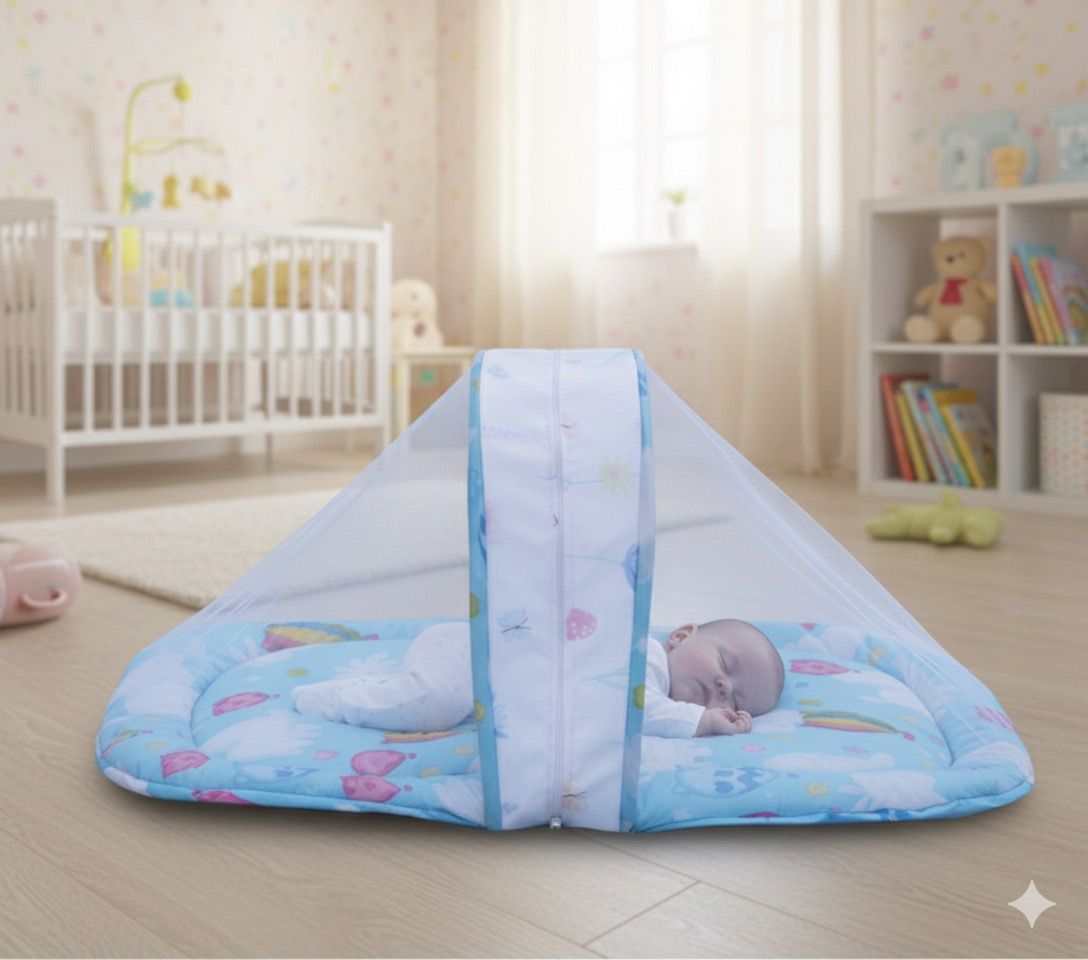 Printed Baby Mosquito Net- Air Balloon